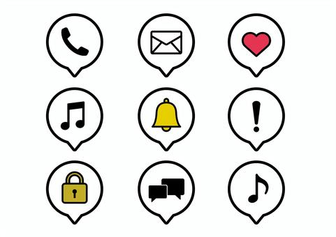 メールのシンプルなアイコン 通知マーク イラスト - No: 22496884無料イラスト・フリー素材なら「イラストAC」