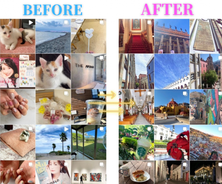 インスタグラム「レイアウト」の使い方 – 写真を組み合わせておしゃれに