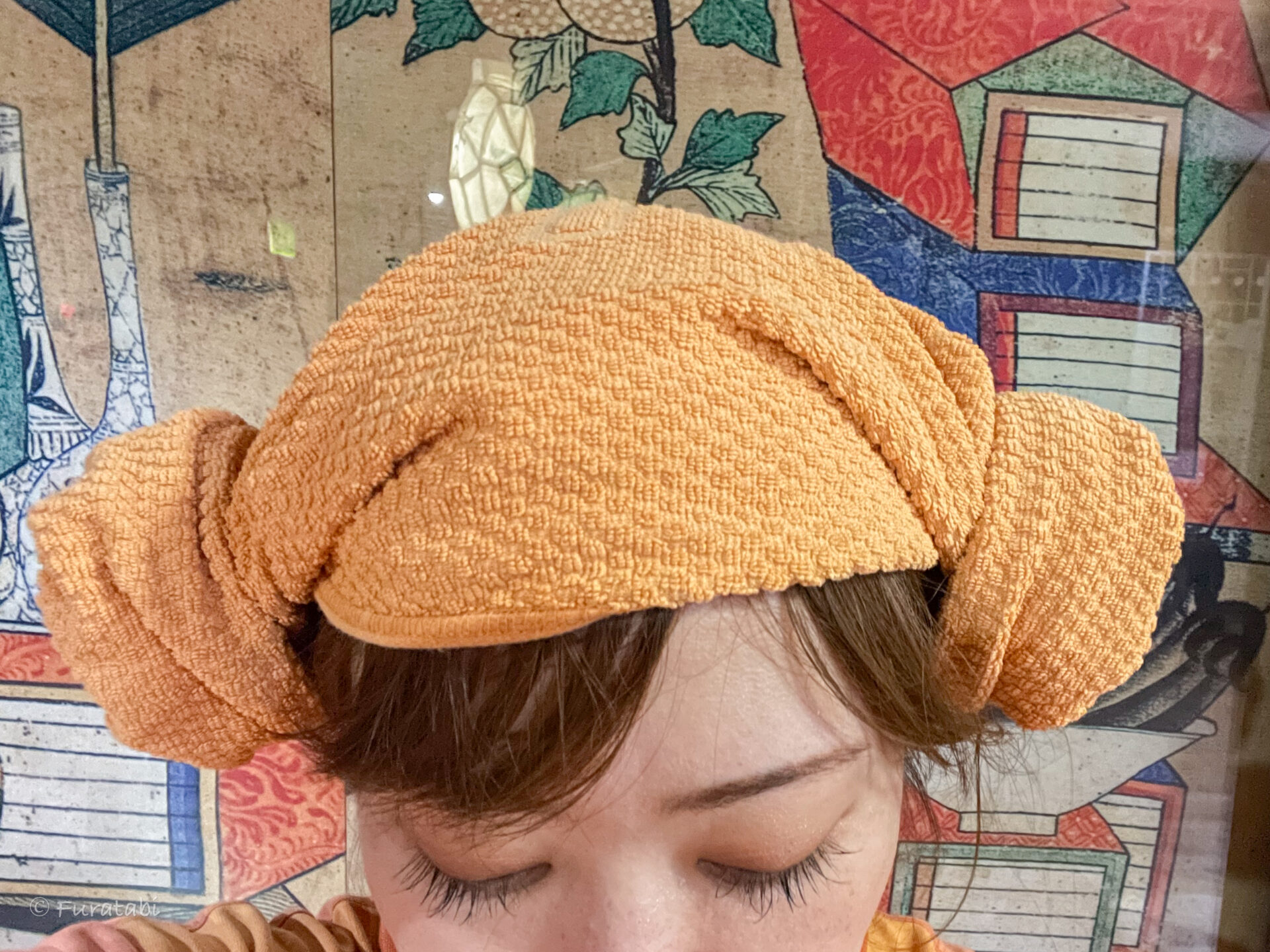 頭にタオル 女子大学生に聞く！お風呂上がりのタオルの巻き方タオルギフトがくれたもの