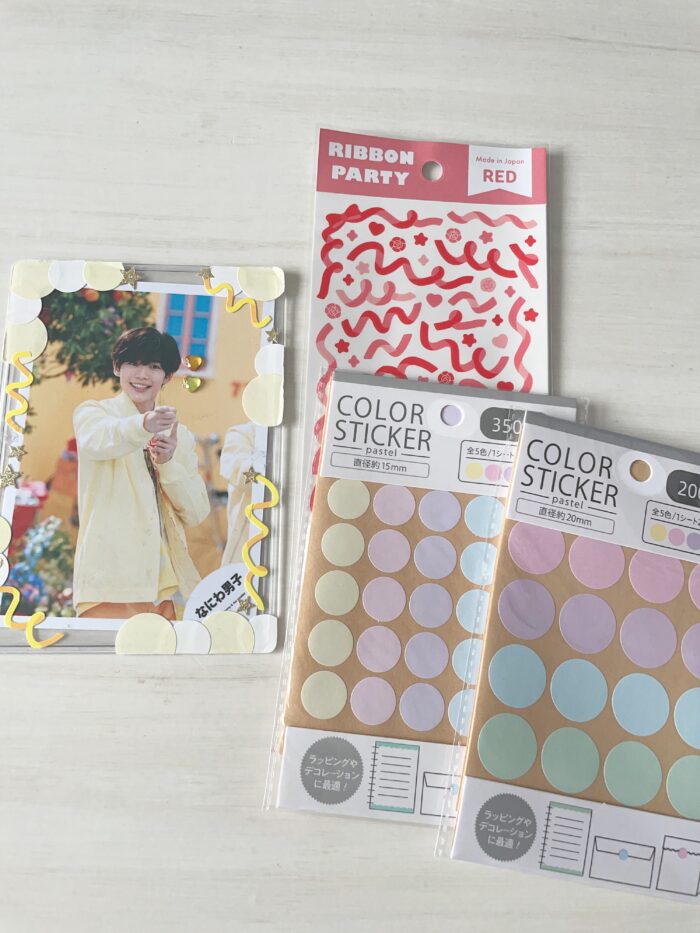 100均アイテムで出来る「硬質ケースデコ・トレカデコ」100均ダイソー・セリア