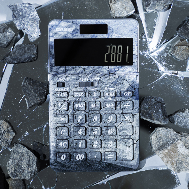 CASIO CLASSIC CA-500WE-1AJF メタルシルバー 復刻 電卓デザインphotogenique