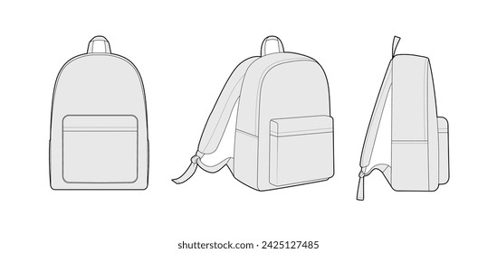 白黒イラスト リュックサック - いたずら書きのベクターアート素材や画像を多数ご用意 - いたずら書き, お絵かき, イラストレーション -iStock