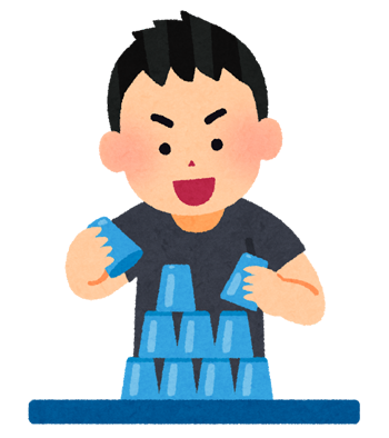 14日間レンタル 学校の発表会や音楽教室でみんなでCups!レンタルイラスト楽譜＆カップ6組セットClover style クローバースタイル