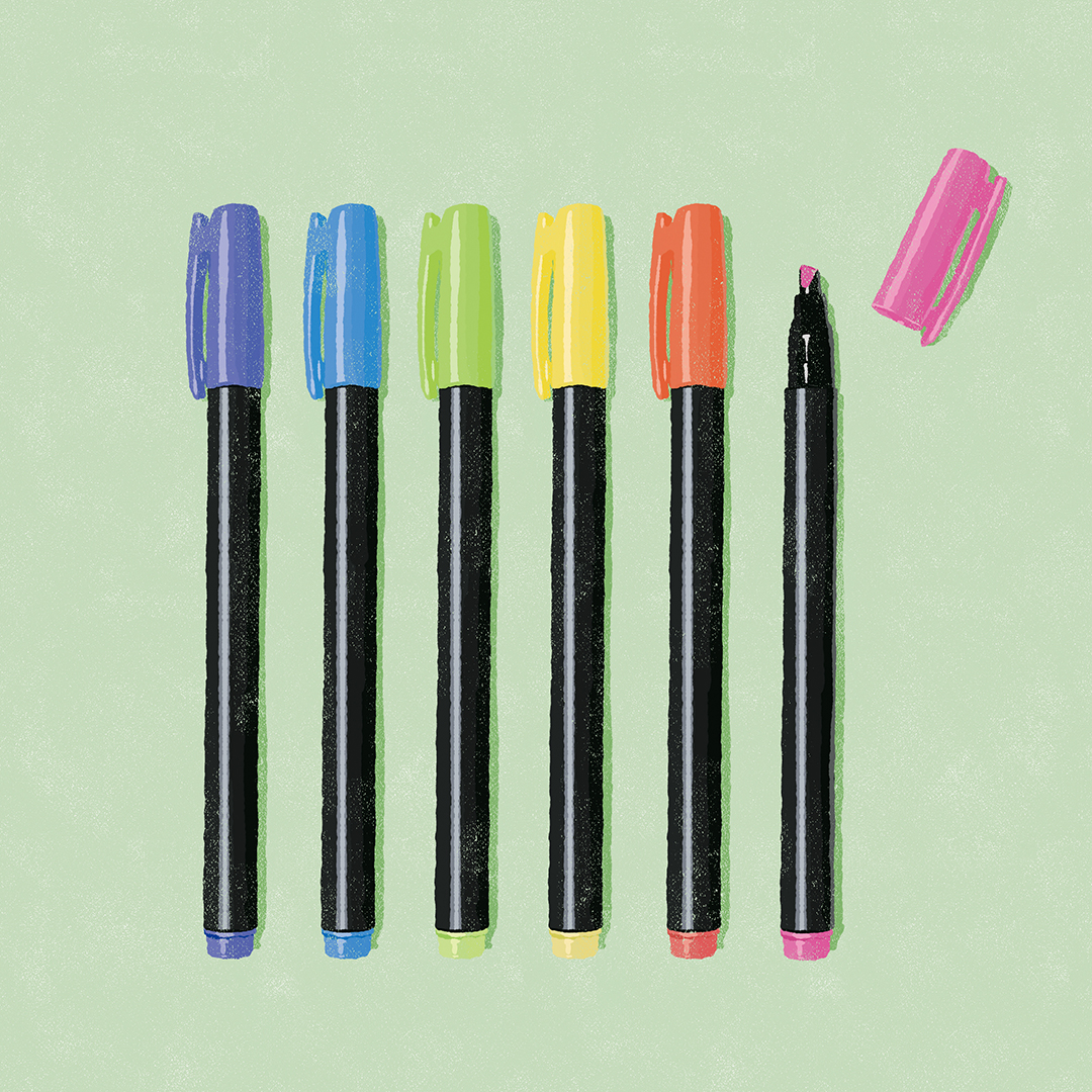 2本のペンのイラスト素材FYI07903262ストックフォトの Qlean Market キュリンマーケット