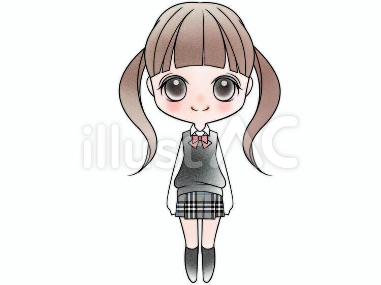 SDキャラ・ミニキャラタッチ 擬人化イラスト L109イラスト工房