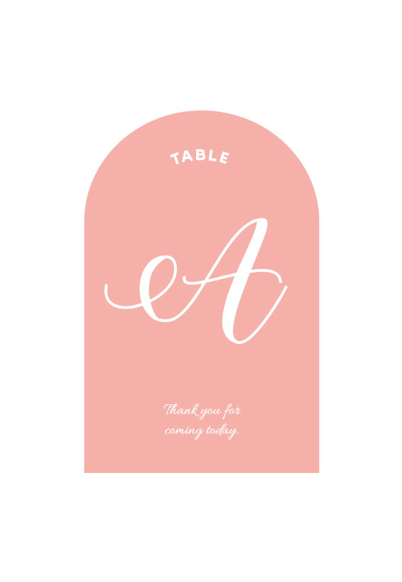 テーブルナンバーカードテンプレートでデザインを無料で作成Canva