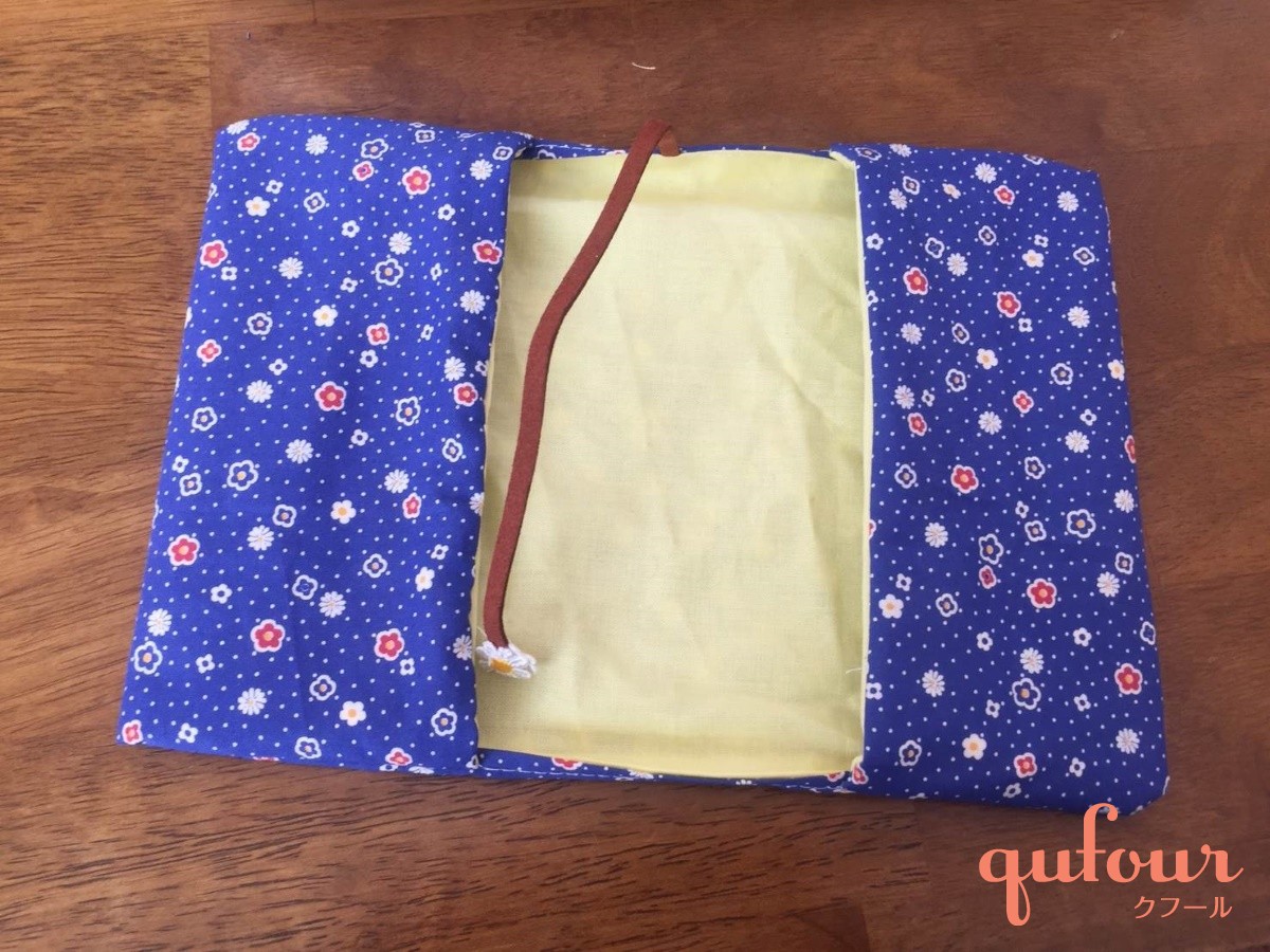 布で作る可愛いブックカバーー作り方 型紙付きNuinui 暮らしとハンドメイド