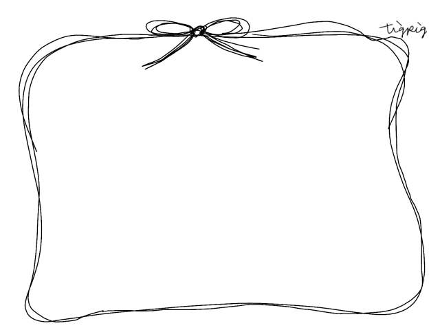 白黒 モノクロのフレーム枠イラスト 無料フリー素材Good