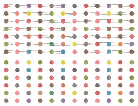 ドットのライン素材商用OKの無料イラスト素材サイト ツカッテ