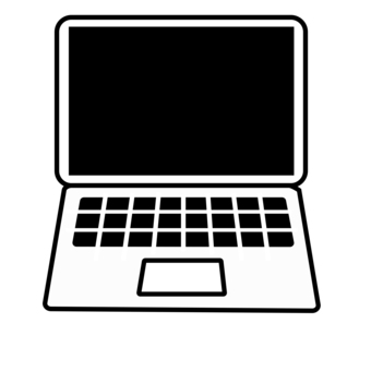 ノートパソコン PC イラスト素材