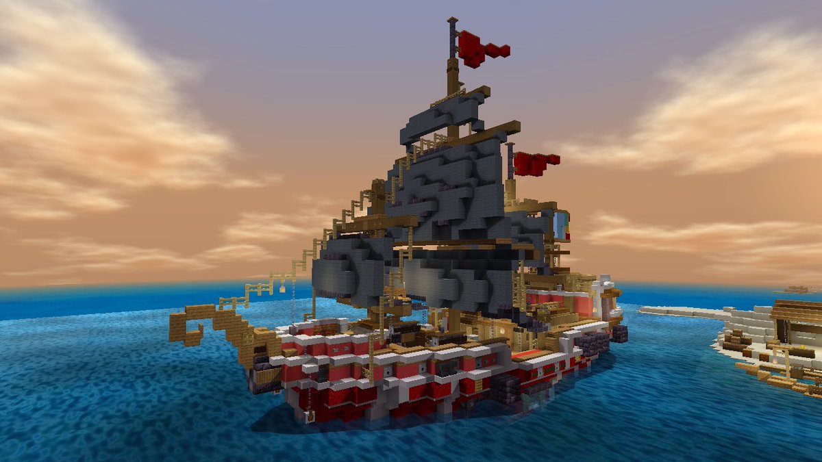 船の作り方① : riiiのマイクラ建築