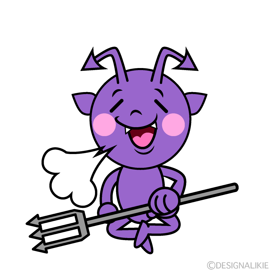 虫歯菌 ばい菌 イメージ主線なしイラスト - No: 1516979無料イラスト・フリー素材なら「イラストAC」