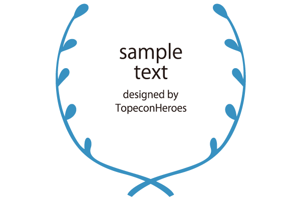 枠・イラスト飾り枠 葉デザイン 無料イラスト素材