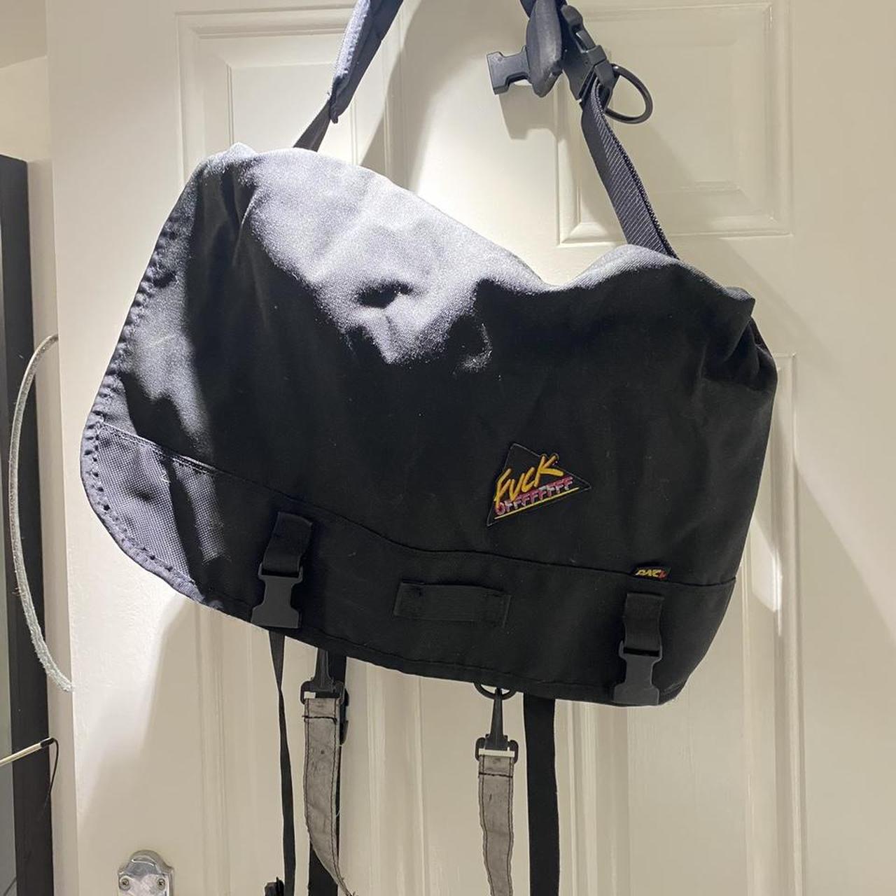 Pac designs メッセンジャーバック ブランド古着 ナイロンメッセンジャーバッグ メッセンジャーバッグ PAC DESIGNS パックデザイン