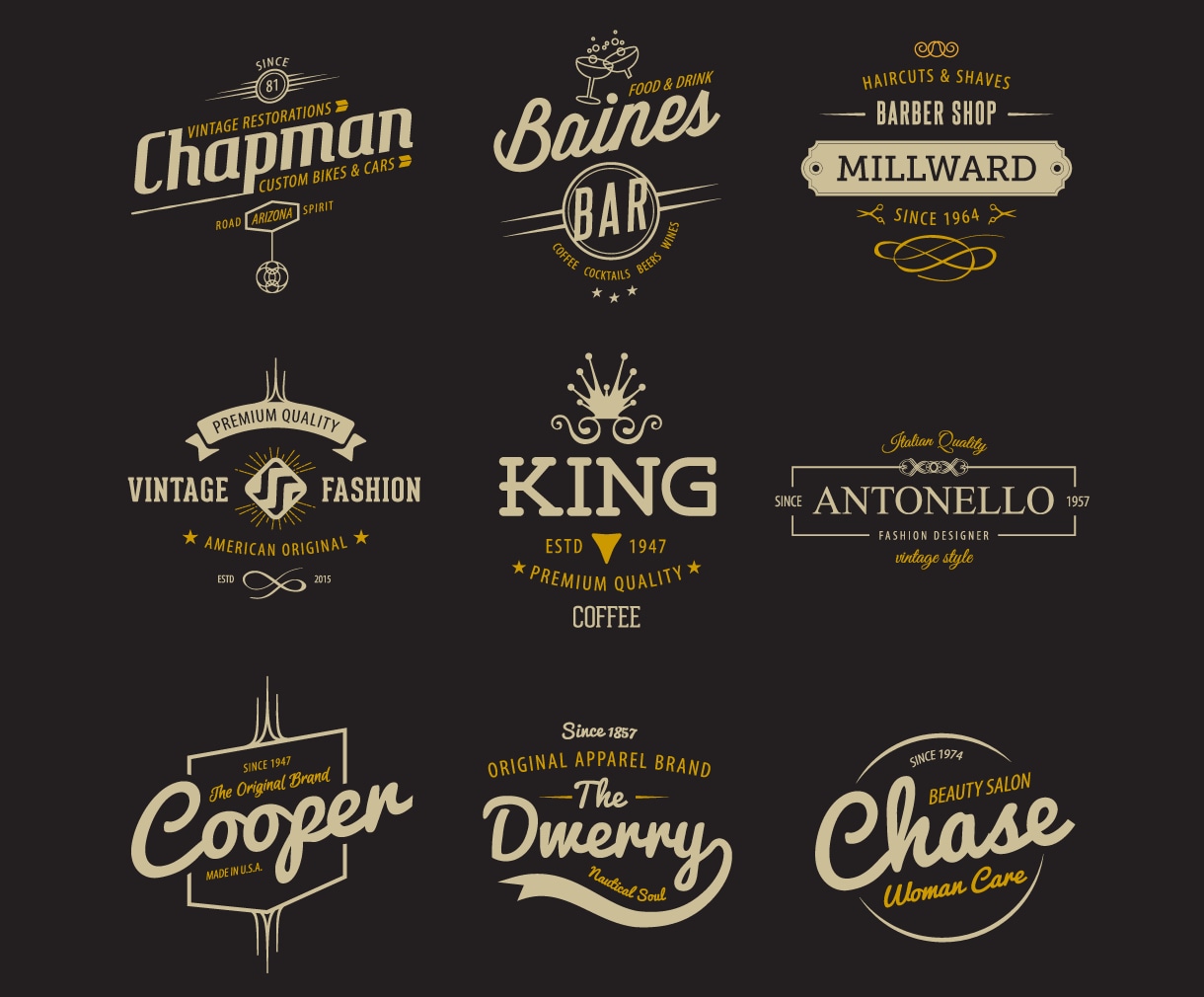 Vintage logo 画像 - Freepikで無料ダウンロード
