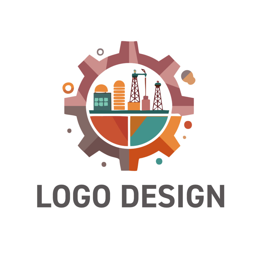 確かな技術を象徴する、レンチと歯車のロゴデザインロゴ販売AMIX AI Lab