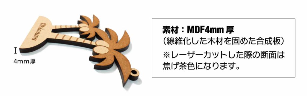 木製 キーホルダー スズメ レーザー彫刻 名前入れ可能 ウッドバーニングiiEN coffeeイイエンコーヒー