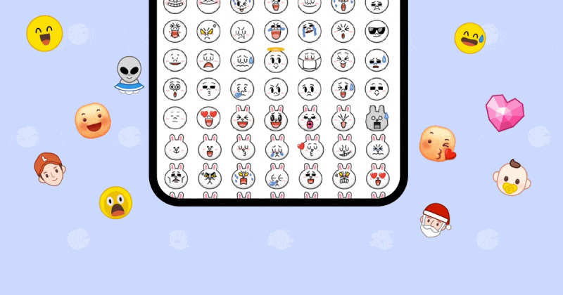 絵文字が「Sticons スティッコン 」としてリニューアル！1,000種類以上のSticonでLINEのトークをもっと楽しもう : LINE公式ブログ