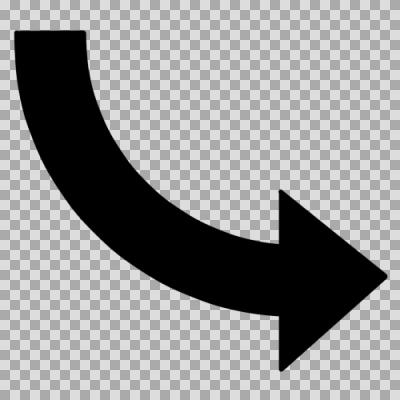 カーブする矢印1 黄色線画・反射・影あり のイラスト素材116982060- PIXTA