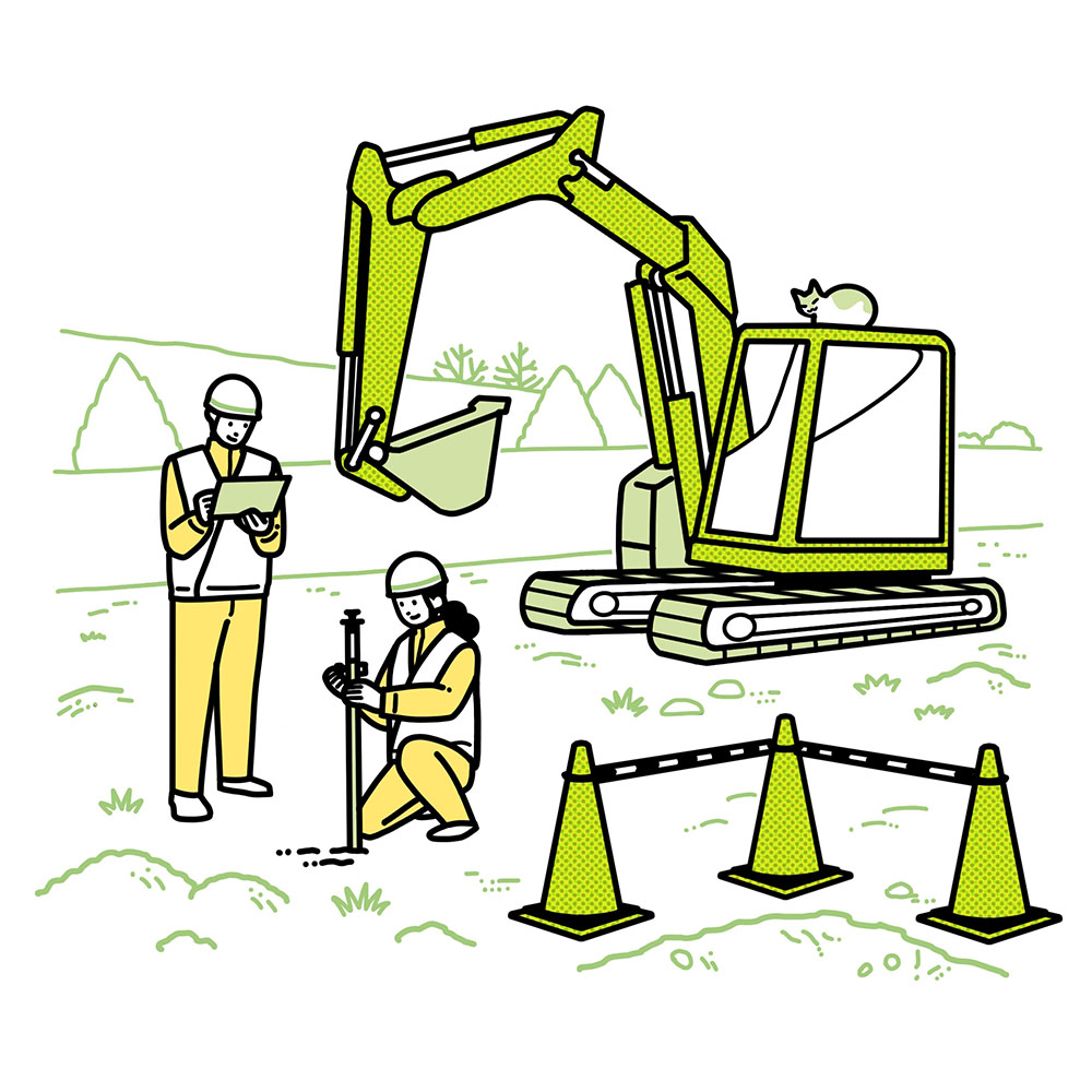 建設工事関係・人物のイラスト・無料イラスト