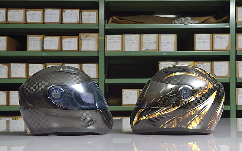 ヘルメットです☆ボイジーです☆ラッピング&プロテクションフィルム ボイジ