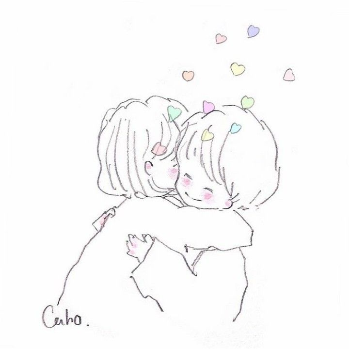 冬のハグするカップル 雪 イラスト素材7197341- フォトライブラリ