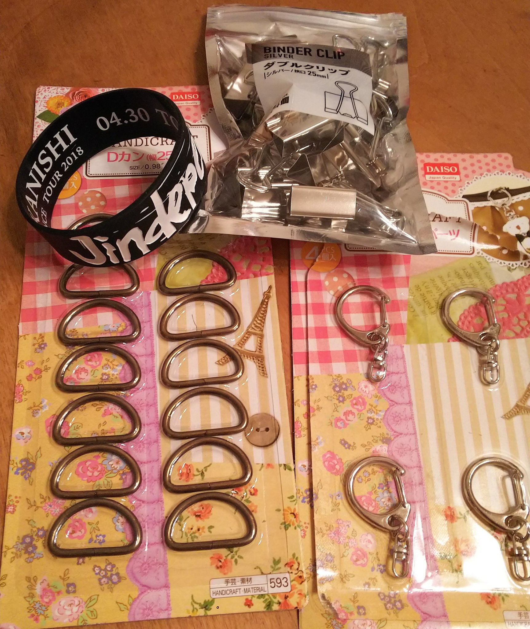 ラバーバンド ラババン でキーホルダー原野淳子の～ｈａｒａ*ｐｐａ～