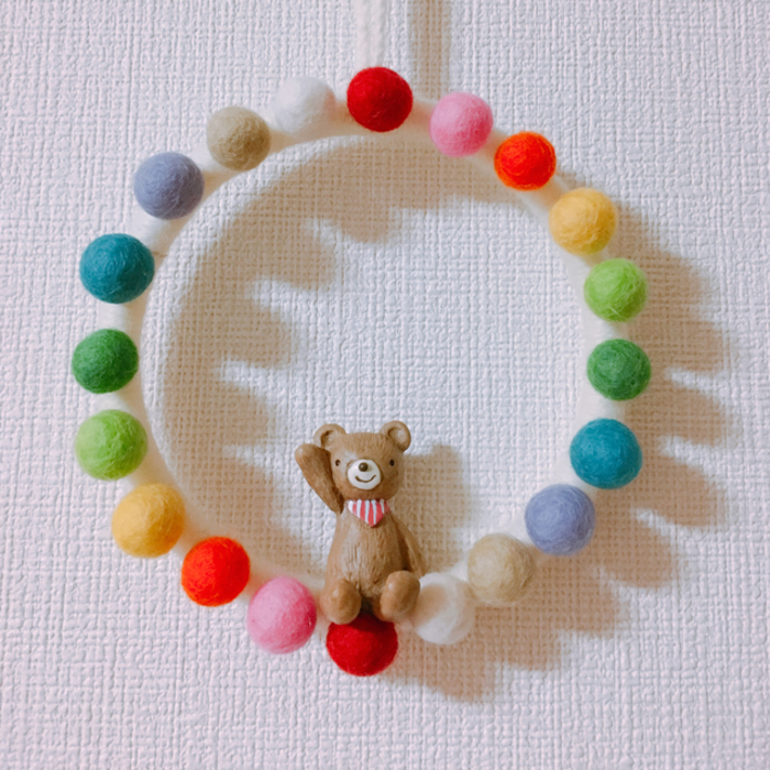 羊毛フェルト フェルトボールが作れるようになったら カラフルイモムシを作ってみよう