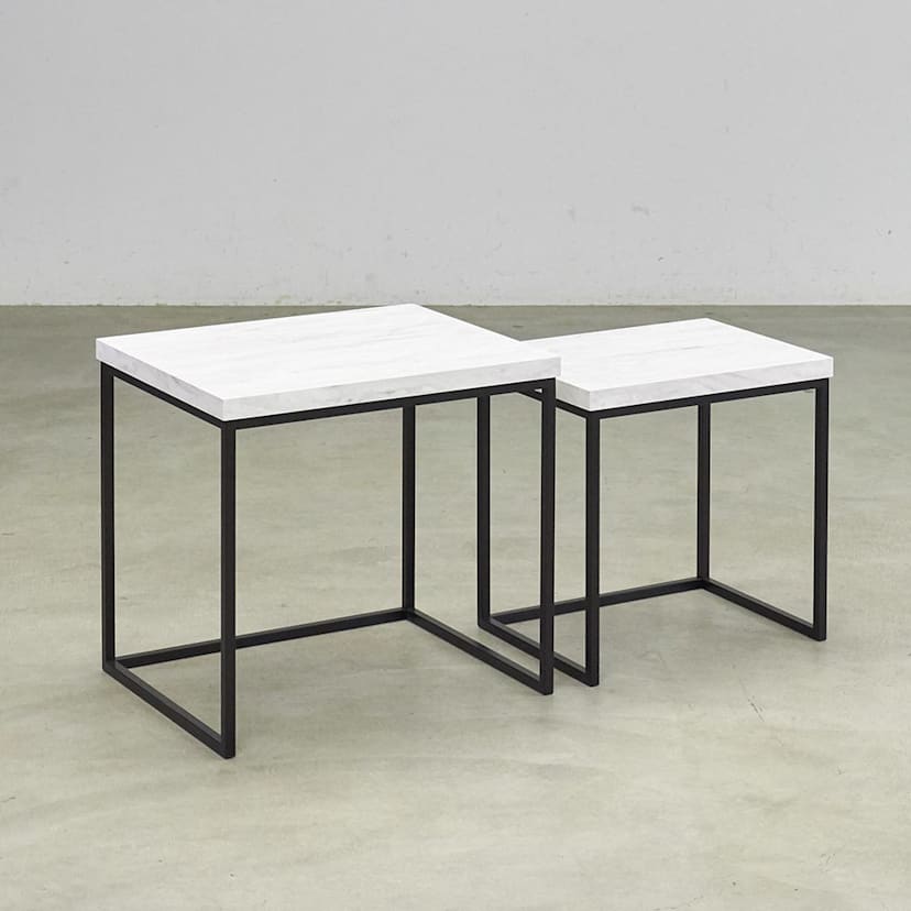 送料無料サイドテーブル 大理石柄 丸 高級感 円形 モダン ステンレス 45 鏡面 テーブル マーブル ソファサイドテーブル 北欧 おしゃれセラミック スタイリッシュ ナイトテーブルlushroom-ラッシュルーム