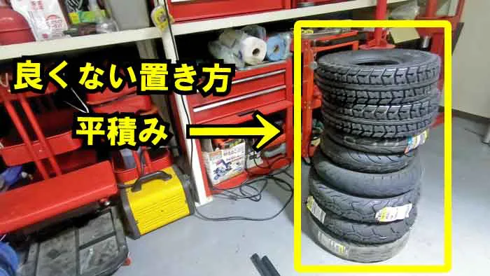 単管パイプでタイヤラックを作ってみた へ リンク単管ビス止めジョイントかん太オンラインショップ