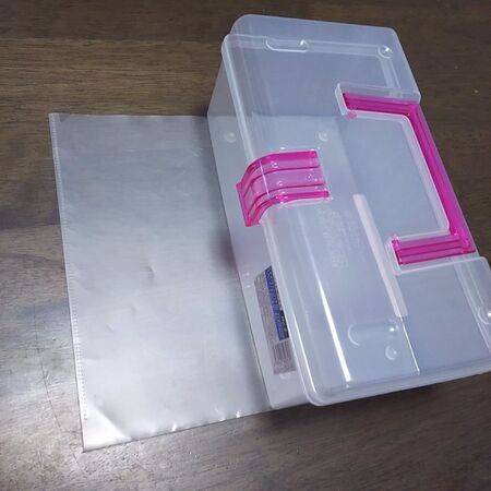 クリアファイルで仕切りをつくる☆100均BOXでくぎケース☆DIYには必需品ハンドメイドの作り方・アイデア暮らしニスタ