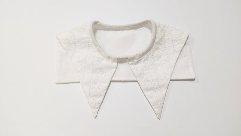 セーラーカラーのつけ衿の作り方♪ **手縫いでもミシンでも👌