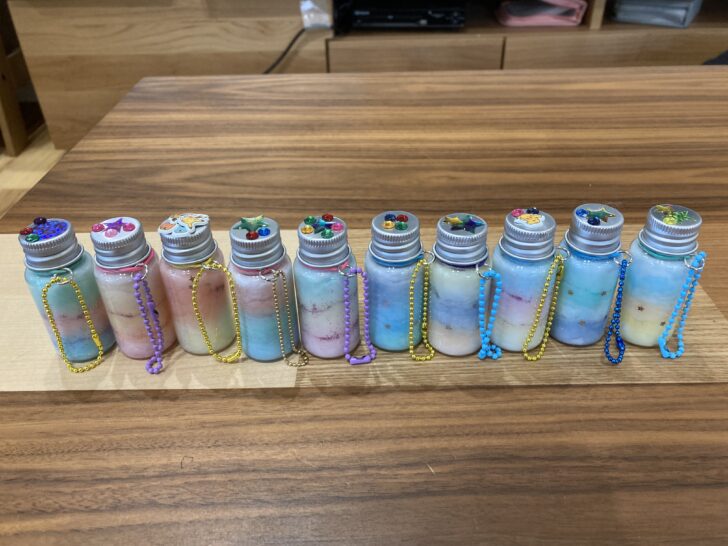 ギャラクシーボトル宇宙柄インテリア - キープオンショップ学習保育イベント