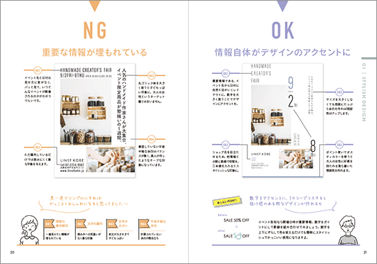 デザインのあしらい