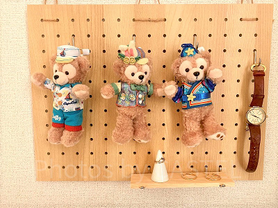 ダッフィー セリアのおしゃれなアレンジ・飾り方のインテリア実例RoomClip ルームクリップ