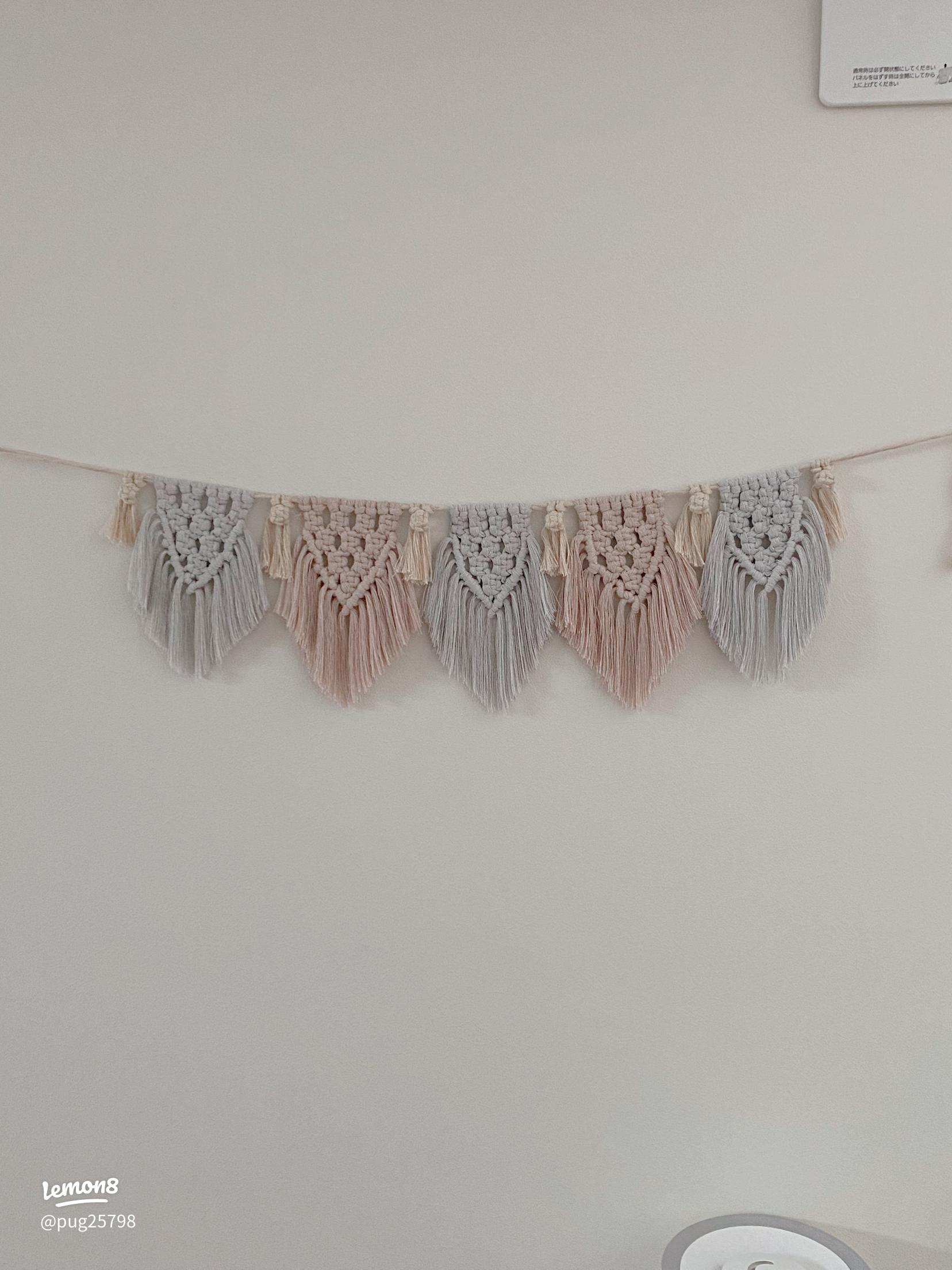 セリア マクラメ糸 1本撚り