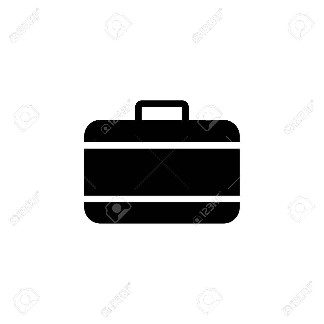 荷物アイコンの設定とコレクション。バックパック、ハンドバッグ、スーツケース、ブリーフケース 、メッセンジャーバッグ、トロリー、トラベルバッグ。細い線のアイコン。編集可能なストロークアイコン。ベクトルイラスト。Premiumベクトル素材