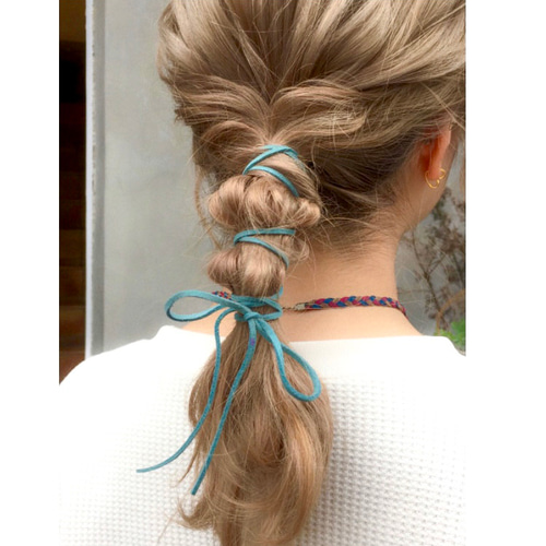 紐ヘアアレンジやり方 ダイソーの紐で簡単おすすめアレンジPrettyOnline
