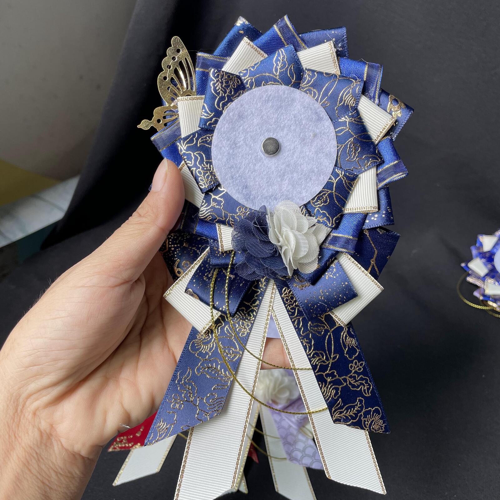 手作り 猫耳缶バッジロゼット 11色 バッジ飾り リボン飾り アニメグッズ バッジ 綺麗 かわいい ふわふわ ピンバッチ 藤原綿 通販16344569Creema クリーマ