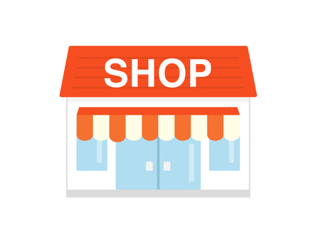 かわいいお店の店舗ショップ屋台のベクターアイコンイラスト素材のイラスト素材FYI05076495ストックフォトの QleanMarket キュリンマーケット