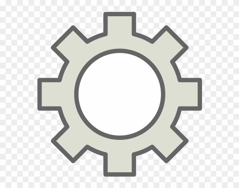 設定 アイコン 白黒