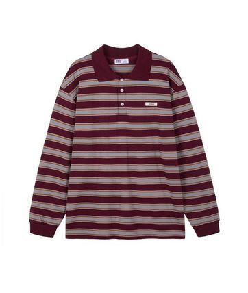 MAISON KITSUNEメゾンキツネ ロゴ ポロシャツ 半袖