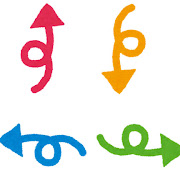 UP!！右肩上がりの上昇矢印イラスト - No: 22557326無料イラスト・フリー素材なら「イラストAC」