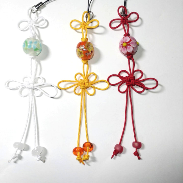 引き続きのストラップ化！ *^。^*伊右衛門茶のとんぼ玉ストラップ・コンプリート！ v^-^vウチのと比べてみる。 ・;わたしのブログ by masunet_gallery2 - 楽天ブログ