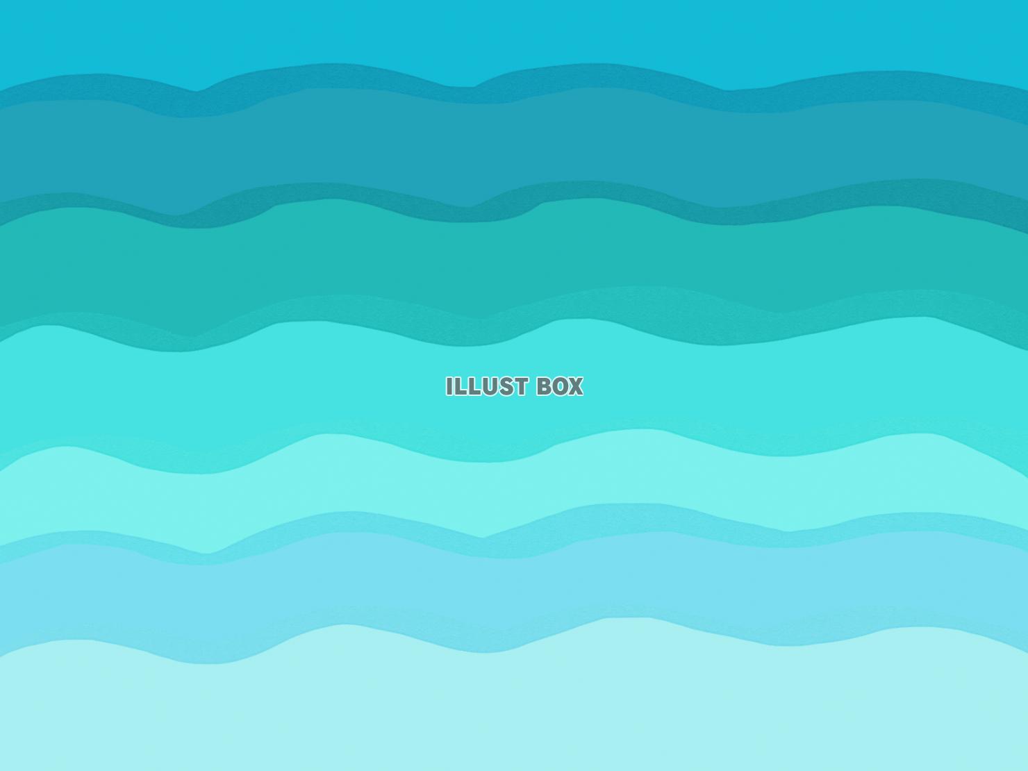 抽象的な手描き模様、青い波の背景。シームレス パターン。のイラスト素材・ベクター Image 36067563