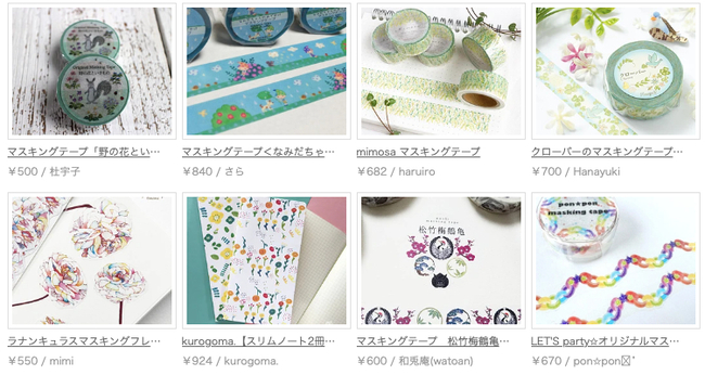可愛いマスキングテープ、どう使う？おしゃれで便利な使い方とおすすめ９選ハンドメイド、手作り通販・販売のCreema