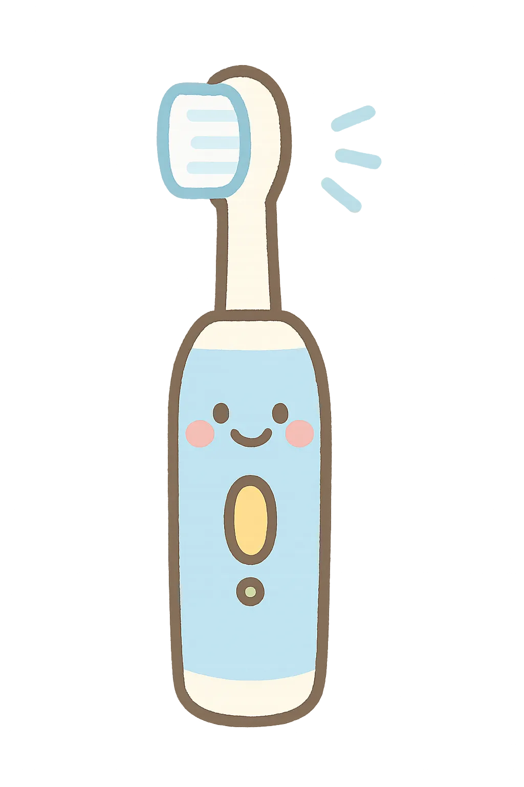 無料イラスト かわいいフリー素材集: デッキブラシのイラスト