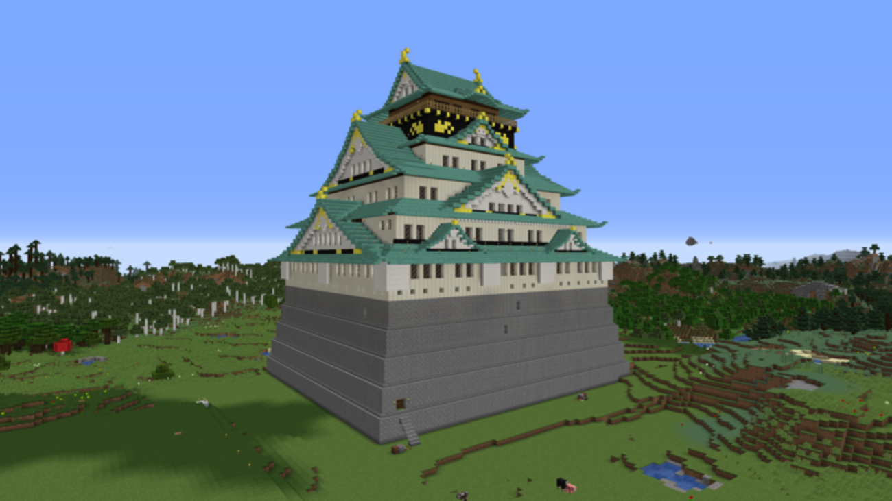マイクラ 圧倒的なクオリティ！ファンタジー風の巨大建築がこちらマイクラ速報