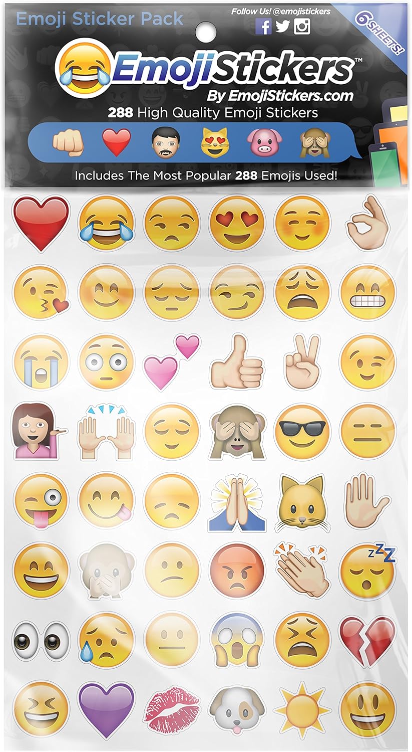 絵文字セットiphone iphoneステッカー - TENSTICKERS