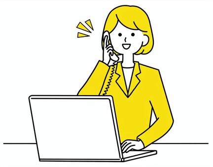 レトロな黒電話のイラスト PNGえんぴつ素材